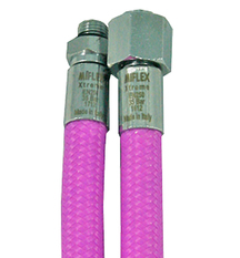 Шланг регулятора, низкого давления (LP) XTR 3/8”M x 9/16”, Фиолетовый