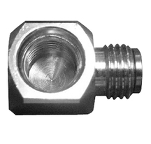 Адаптер 90°  UNF 7/16 (M) на UNF 7/16 для манометра Mini Tech